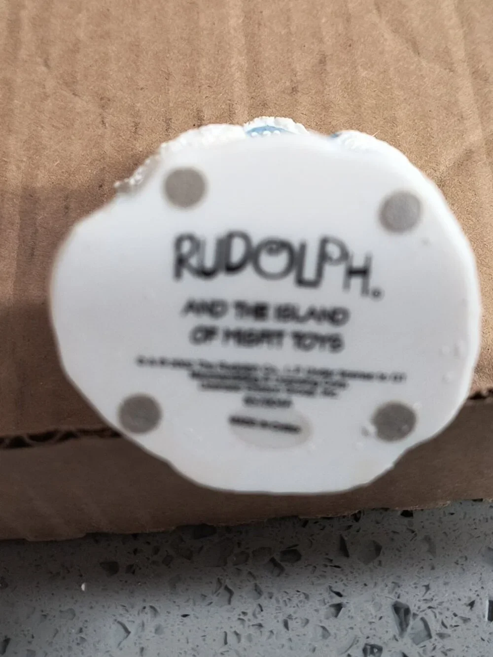 2002 Enesco Rudolph And The Island Of Misfit Toys Bumble Mini Figurine-NIB